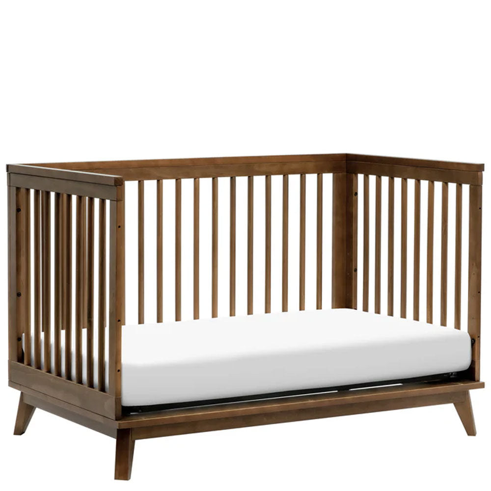 Babyletto Scoot crib with retro mid-century design, available at Kids & Baby Superstore Los Angeles