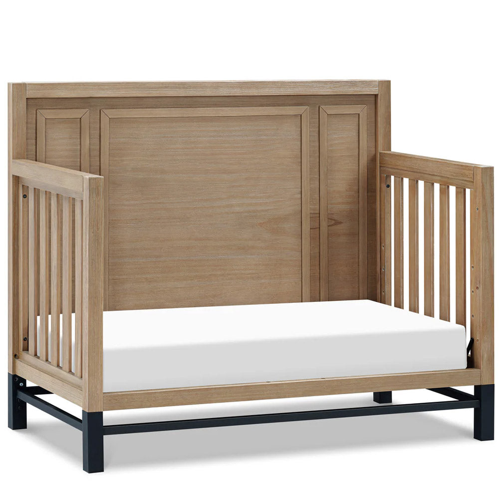 Durable Newbern 4-in-1 crib in driftwood finish – Baby nursery Eagle Rock