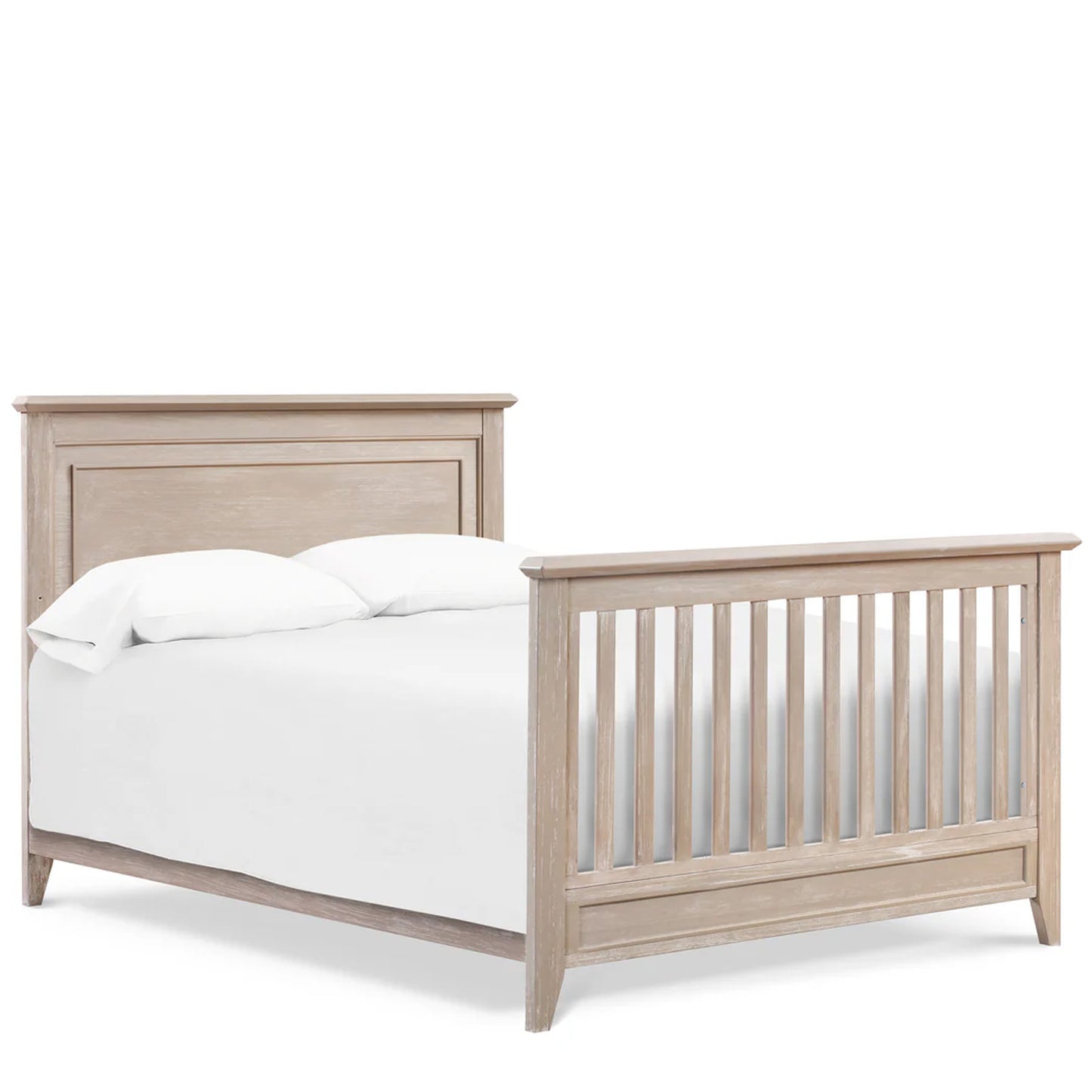 Rustic flat top baby crib available for local delivery throughout Los Angeles, Burbank, Highland Park, La Cañada Flintridge, and nearby communities