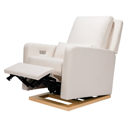 KFS-804 Premium Power Recliner Glider with Lumbar Pillow
