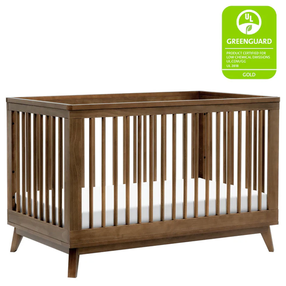 Babyletto Scoot crib with adjustable mattress heights, safe non-toxic nursery furniture Los Angeles
