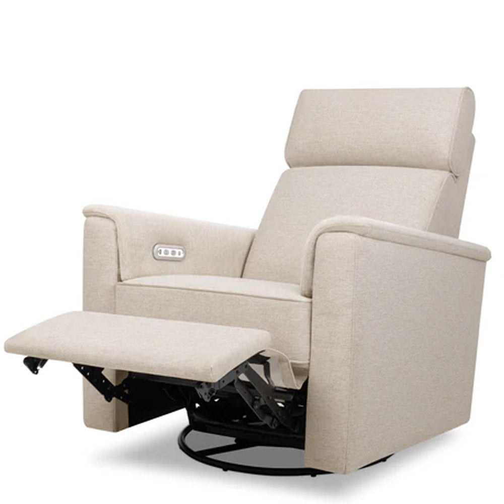 Plus Power Glider Recliner with Power Headrest – Eco-Performance Fabric