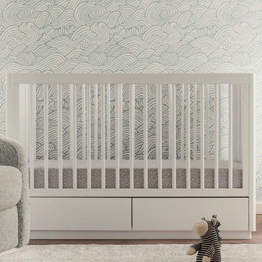 Premium Bento convertible crib for a modern nursery with GREENGUARD Gold certified construction