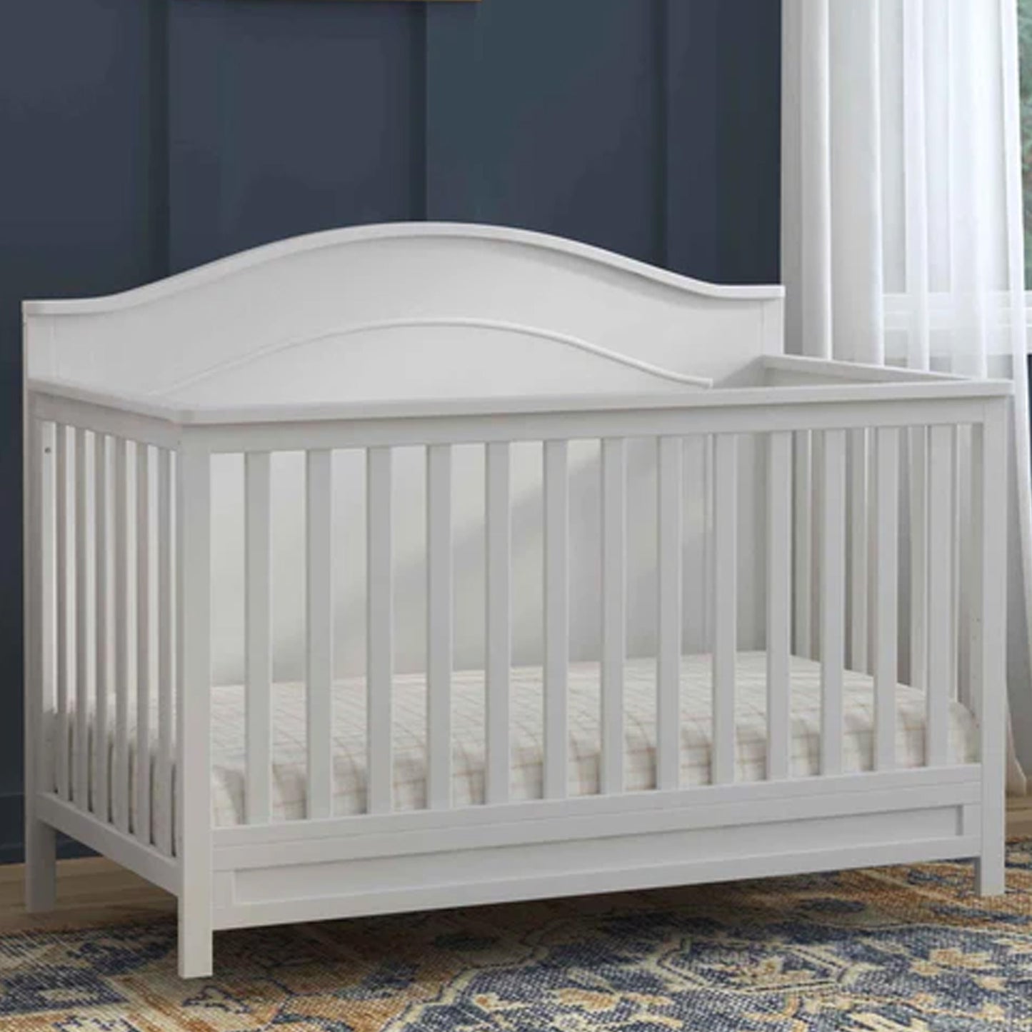 KFS-116 Arch 4-in-1 Convertible Crib