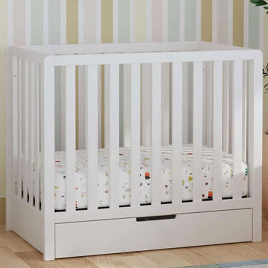 Colby 4-in-1 Convertible Mini Crib with trundle storage, Los Angeles kids furniture