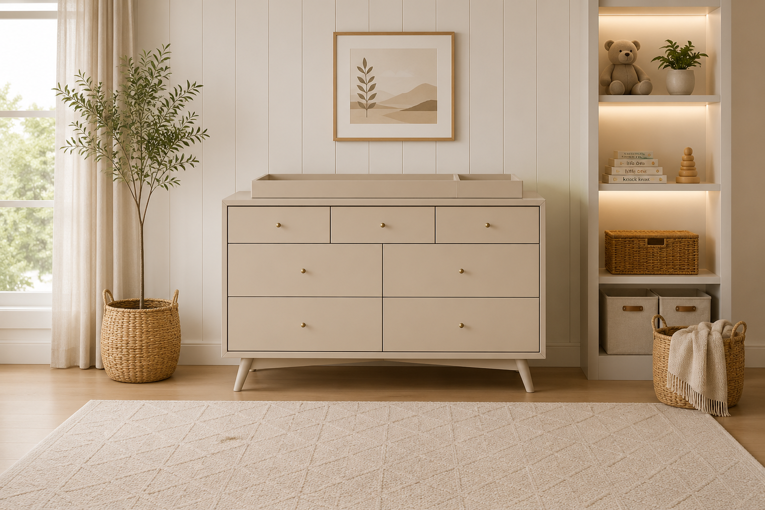Nursery Dressers & Kids Bedroom Storage That Grows With Your Family