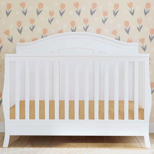 Greenguard Gold white 4-in-1 convertible crib with adjustable mattress height in Los Angeles
