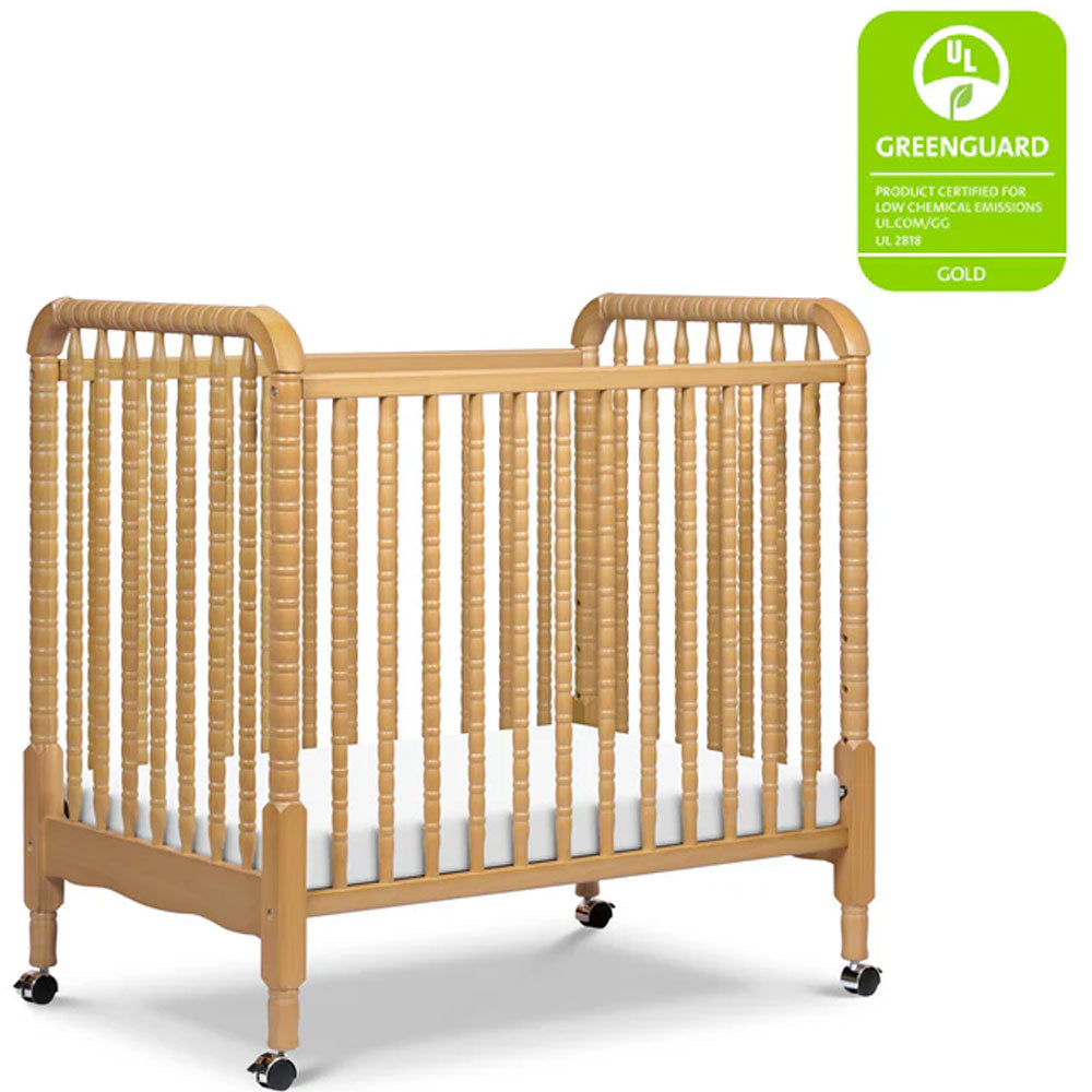 Convertible Jenny Lind mini crib 3-in-1 style for newborn to toddler, Eagle Rock kids furniture.