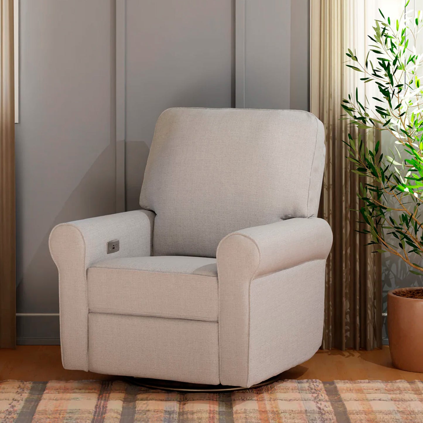 KFS-805 Pillowback Power Recliner Glider