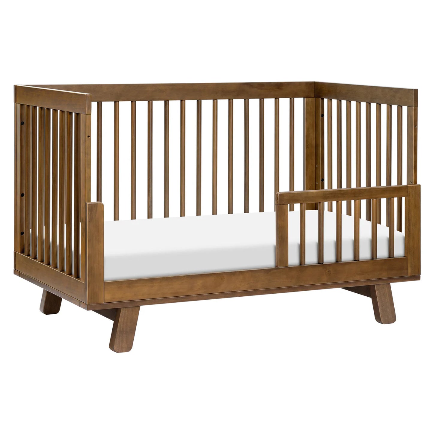 KFS-842 3-in-1 Convertible Spindle Crib in Natural Walnut