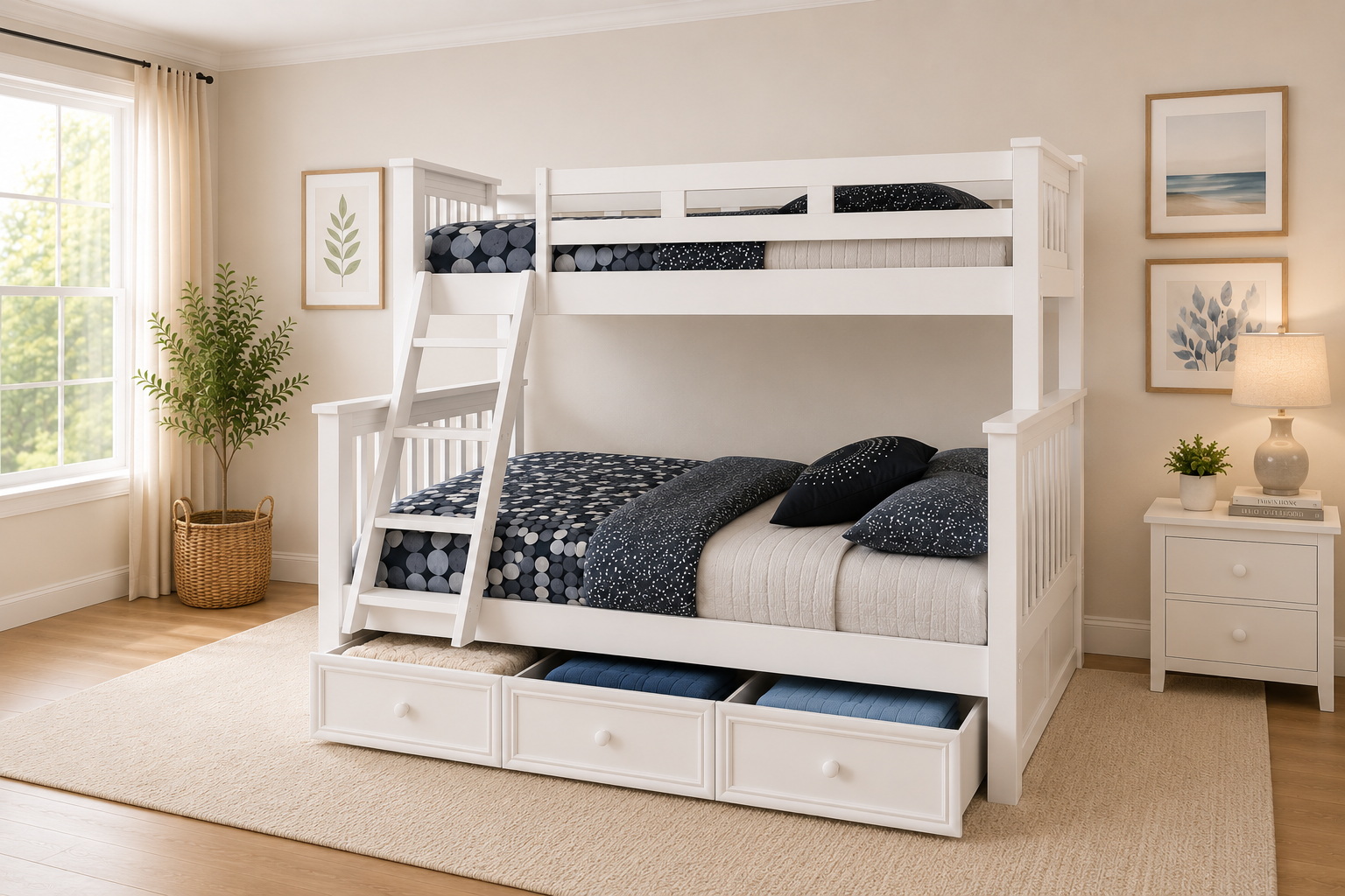 Twin Over Full Bunk Beds