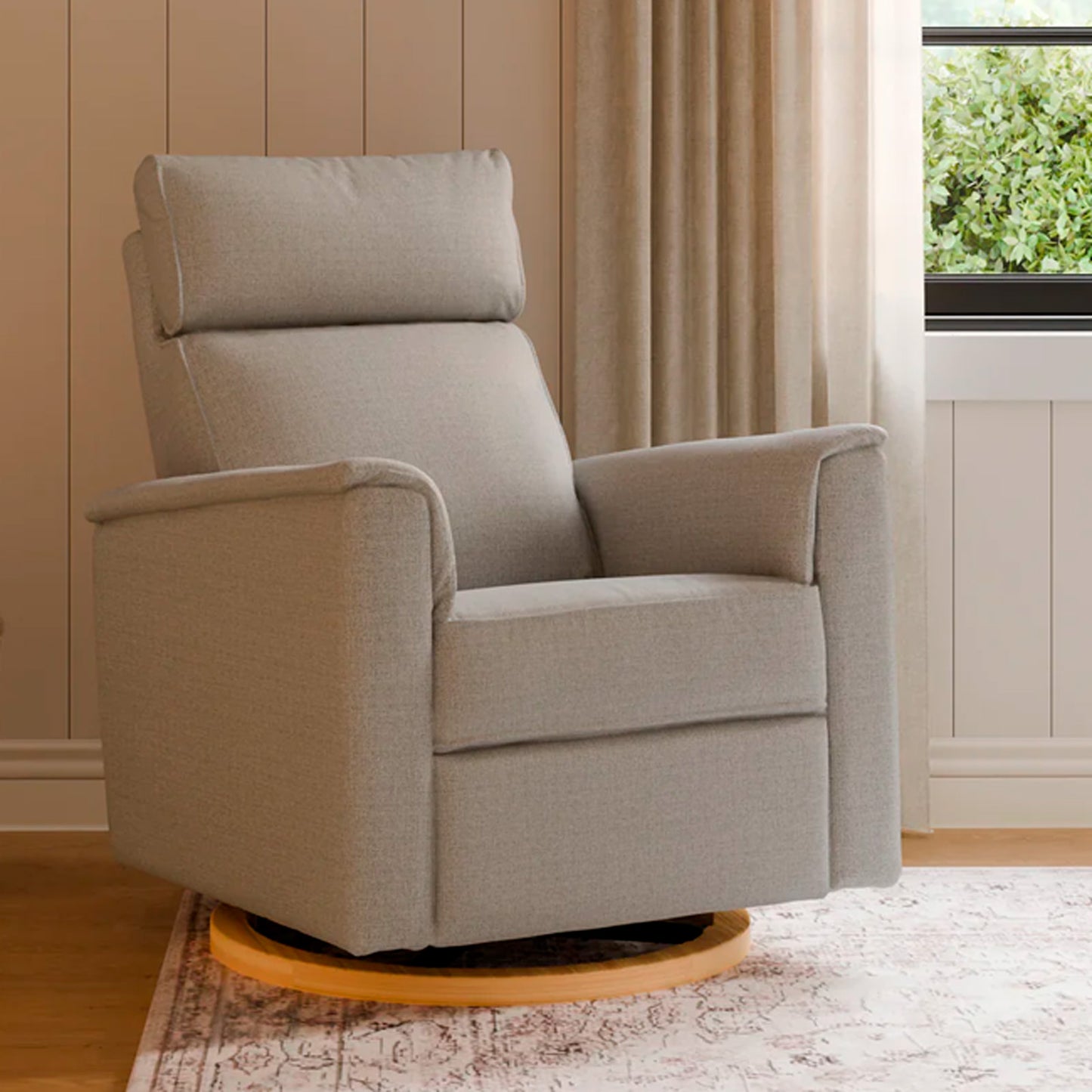 KFS-806 Power Recliner Glider with Adjustable Headrest
